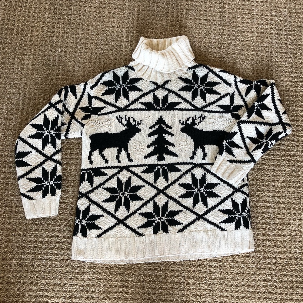 Ralph Lauren Hand Knit Fair Isle Sweater